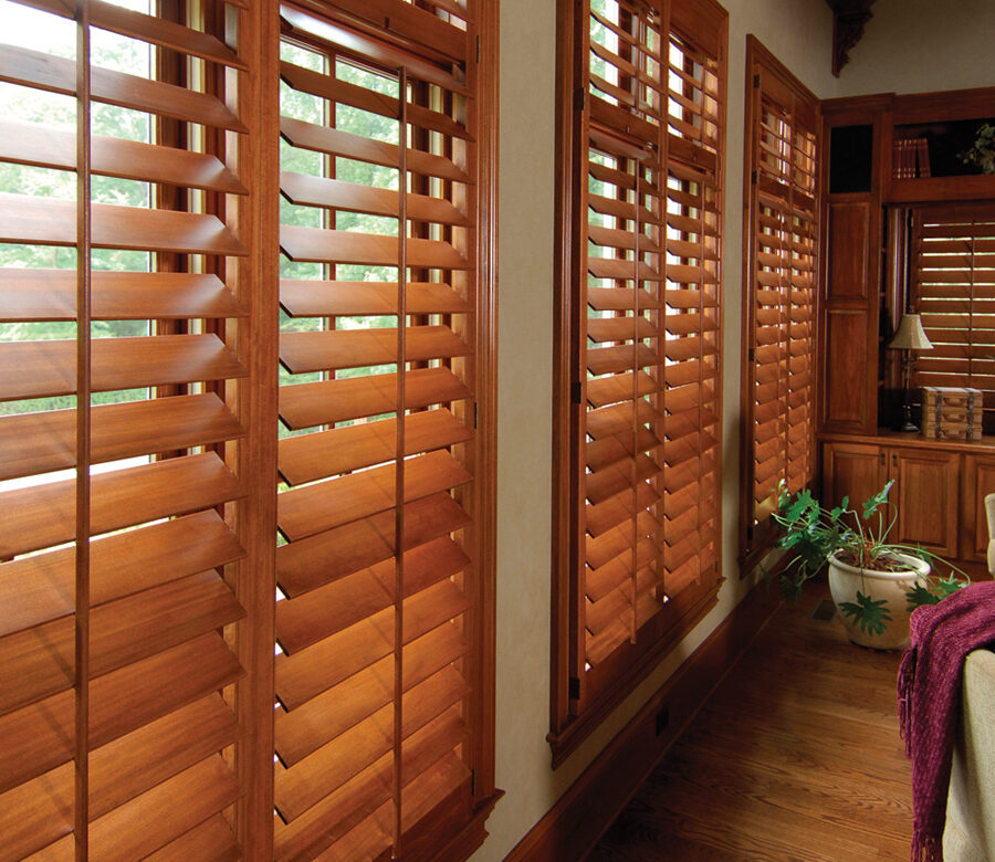 real wood custom shutters San Antonio