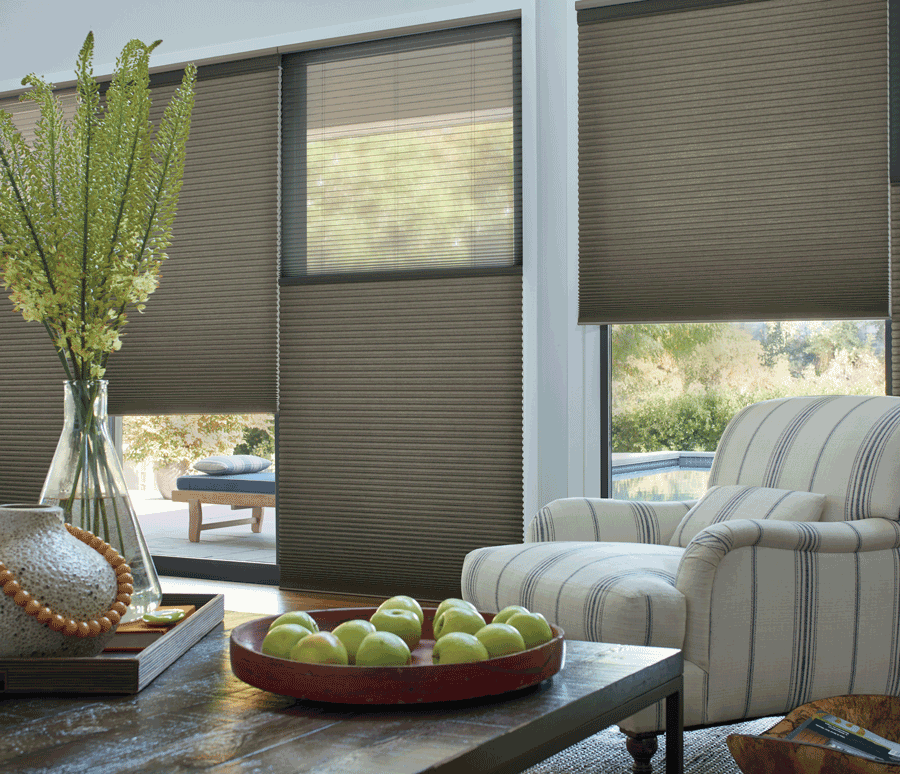 living room duette honeycomb shades hygge comfort design ideas Hunter Douglas San Antonio 78249