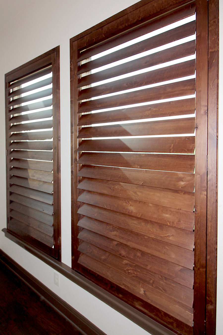 knotty alder shutters comal county