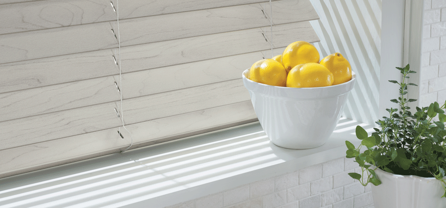 kitchen windowsill lemons neutral color scheme in this together window fashions of texas san antonio