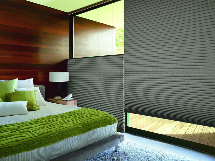 Increased safety in the bedroom with top-down bottom-up shades