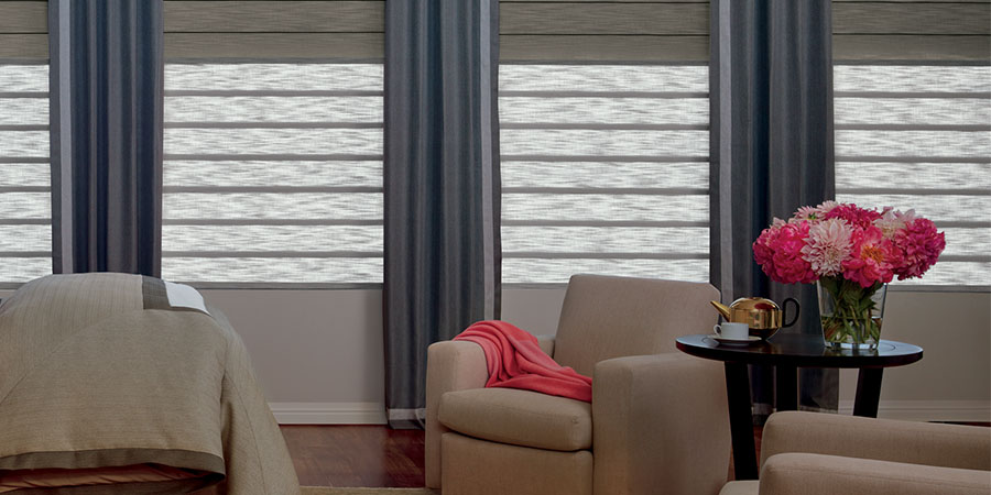 Duolite® dual shades by Hunter Douglas.