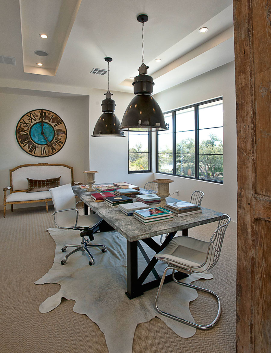 Dining room also used as home office