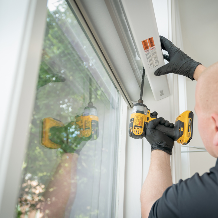 window treatment installation