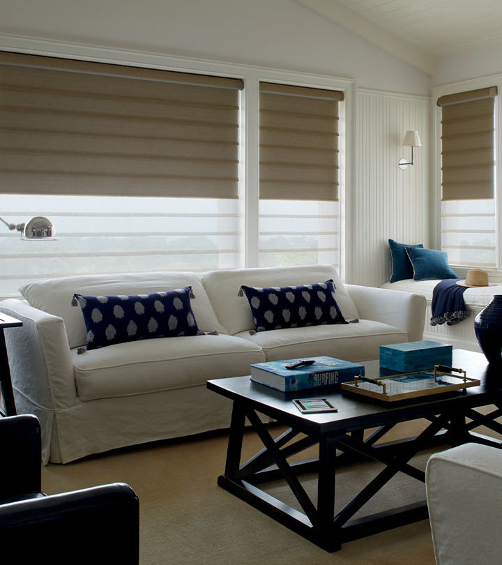 dual shades for living room windows in San Antonio