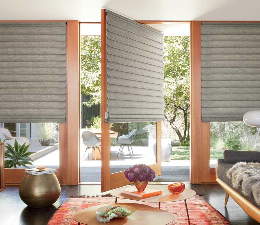 Hunter Douglas best roman shades for doors San Antonio