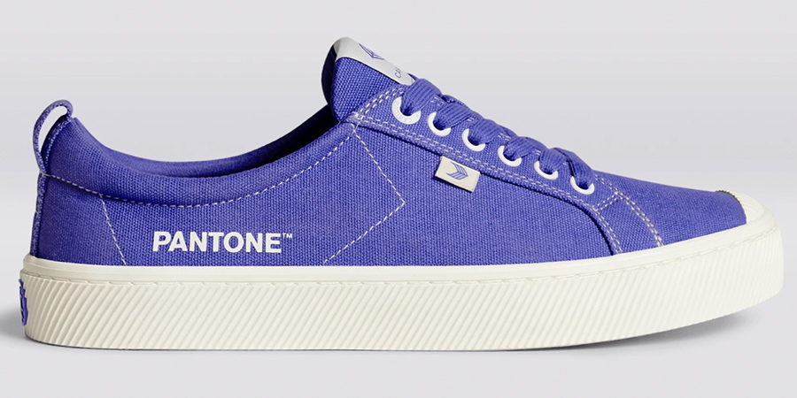 periwinkle sneaker for color of the year 2022