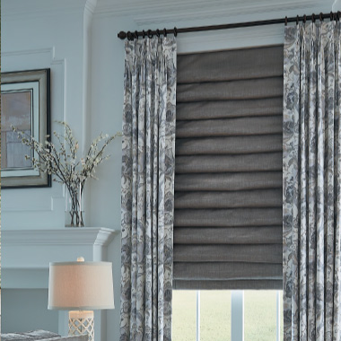 custom window treatments and drapery panels