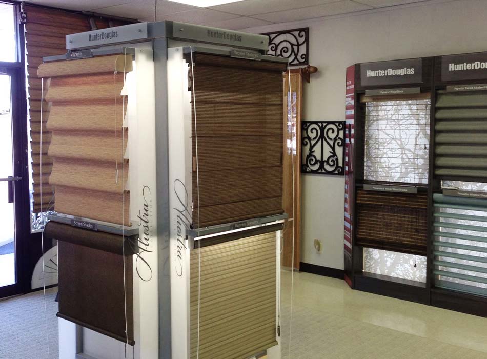 window fashions of texas showroom displays
