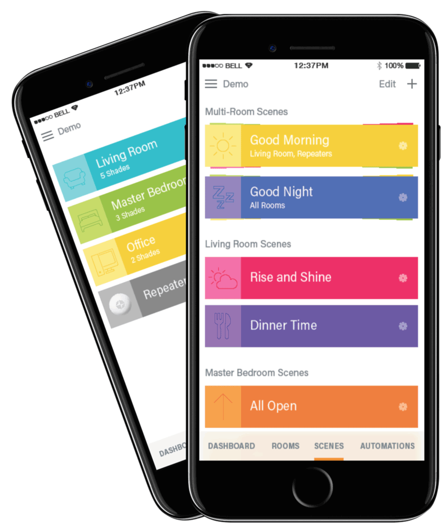 modern home with smart app features for motorized blinds in san antonio tx