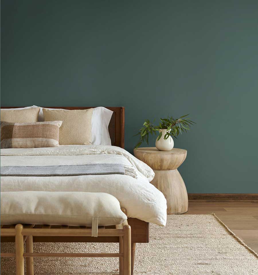 hidden gem behr bedroom wall green color