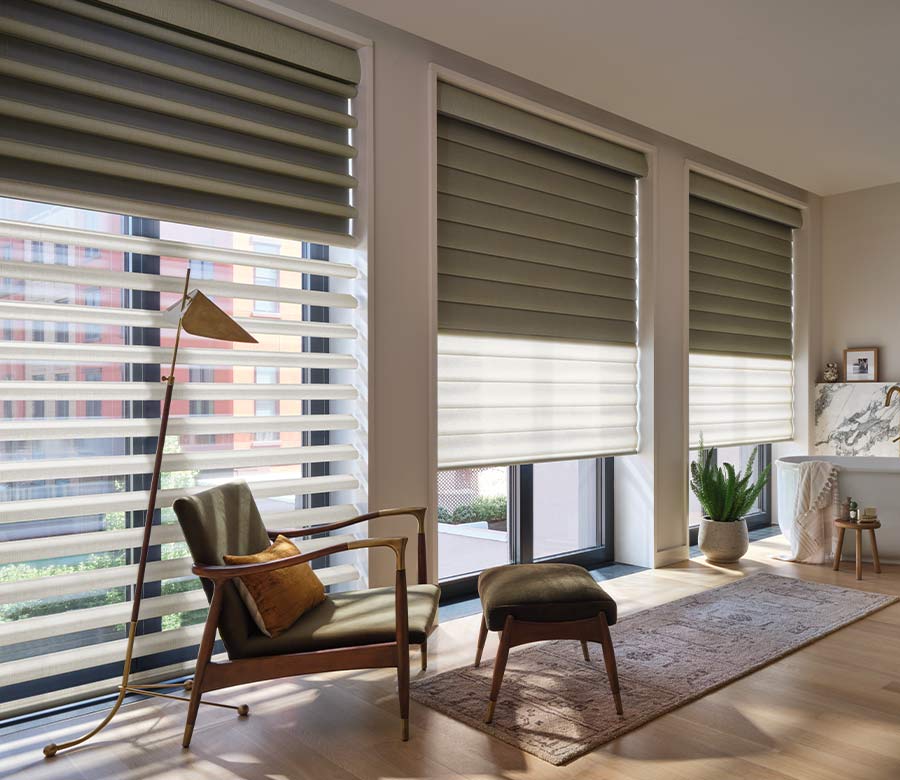 pirouette-window-treatments-dual-opacity-shades-floor-to-ceiling-hunter-douglas-window-fashions-of-texas floor to ceiling pirouette window treatments