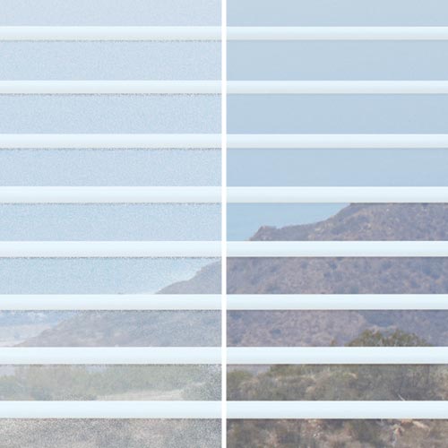 silhouette-clearview-vs-original-backing-hunter-douglas-window-fashions-of-texas before and after of silhouette clearview