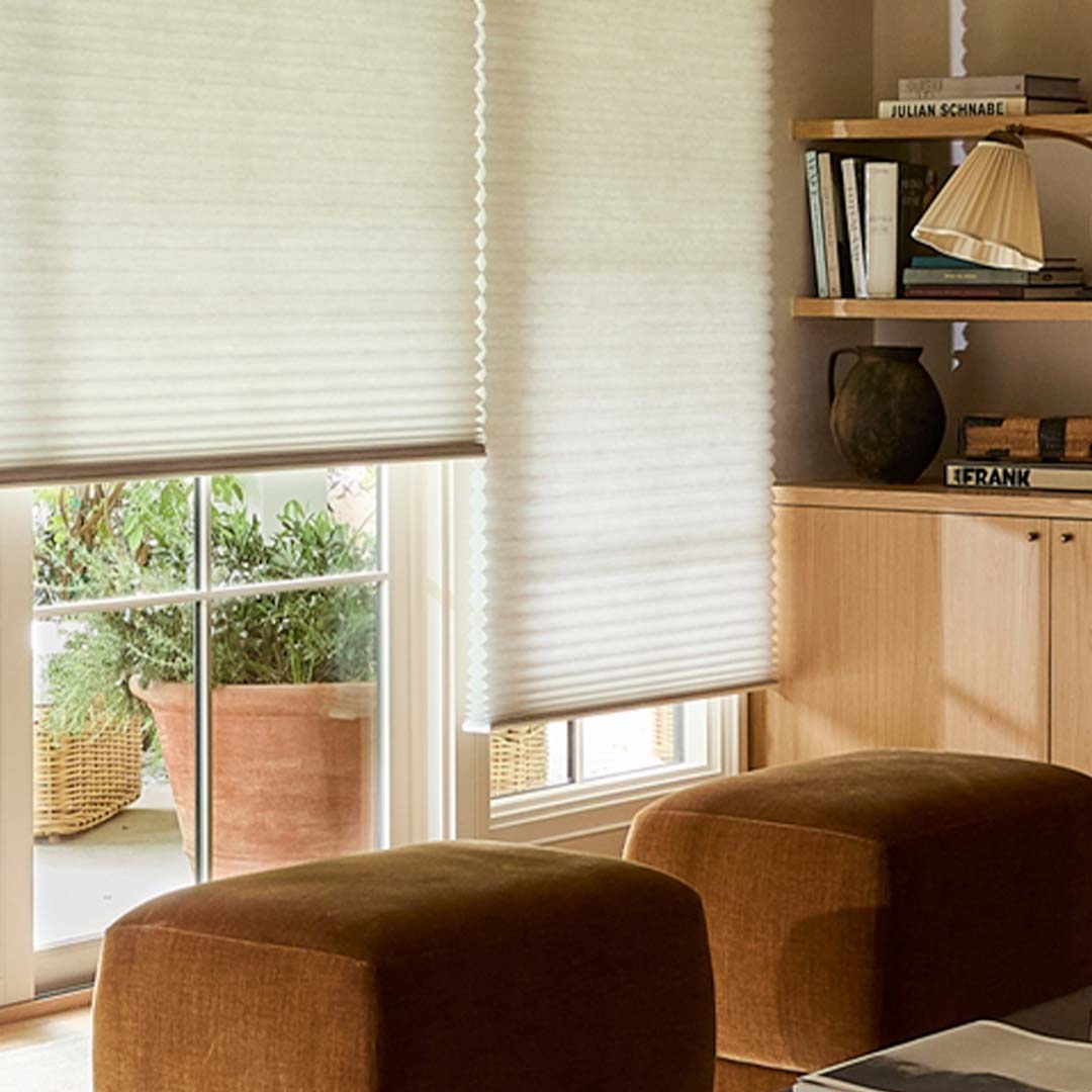 duette-honeycomb-shades-detail-living-room-brown-featured-product-hunter-douglas-window-fashions-of-texas